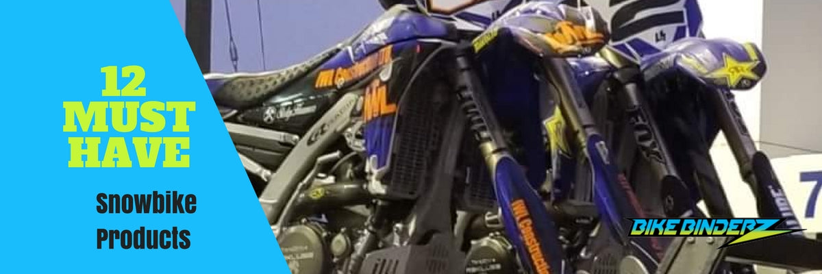 12 Must Have Snowbike Products
