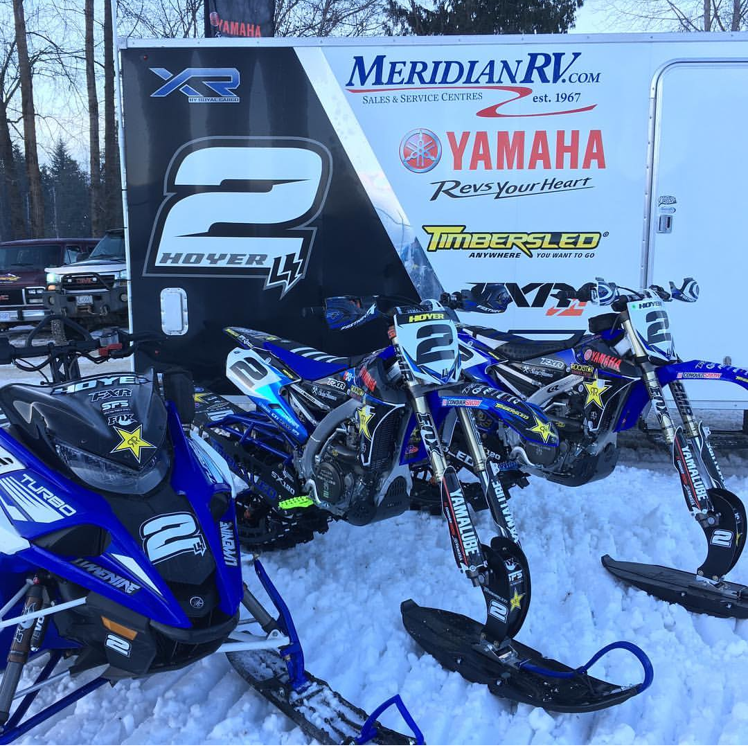 Snowbike VS Snowmobile 2018