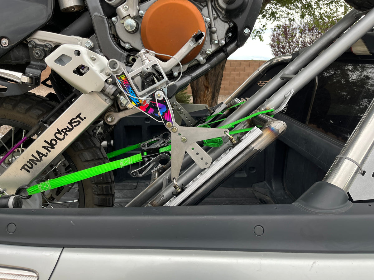 Bike Binderz Adventure Bike Kit Raw Aluminum