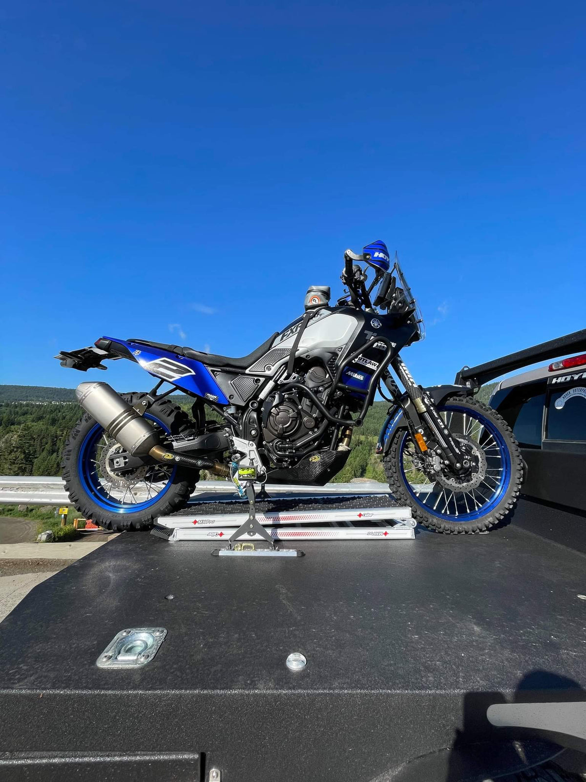 Bike Binderz Adventure Bike Kit Raw Aluminum